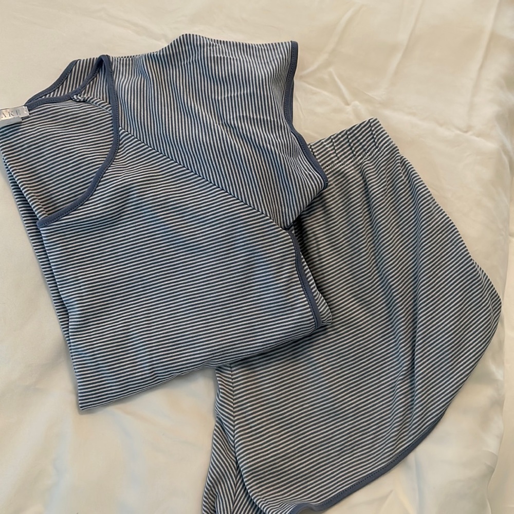 Lake pajamas pima cotton short set